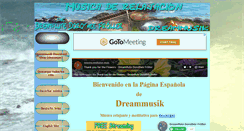 Desktop Screenshot of dreamflute.eu